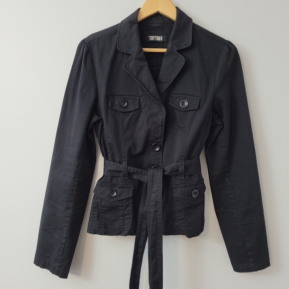 Women's Casual Jacket Size XL Tie Waist - Picture 4 of 14